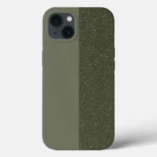 Funda Para iPhone 13 Personalizado Vertical Moss Green iPhone 13 Funda