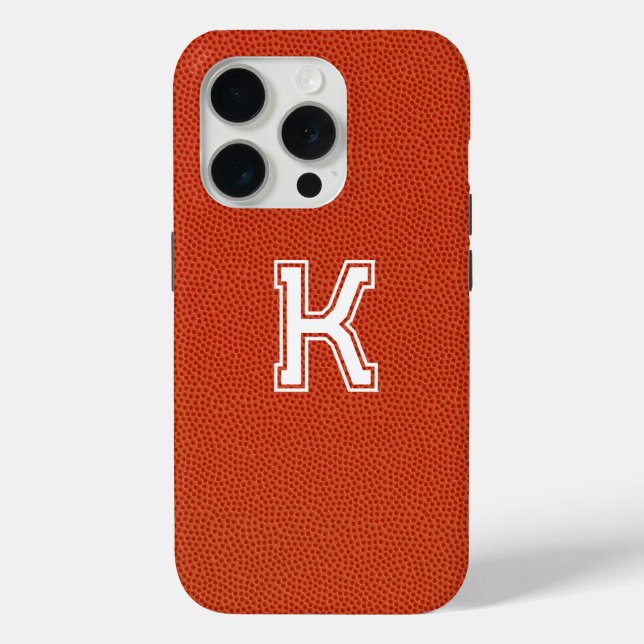 Funda De Case-Mate Para iPhone Personalized Basketball iPhone case (Reverso )