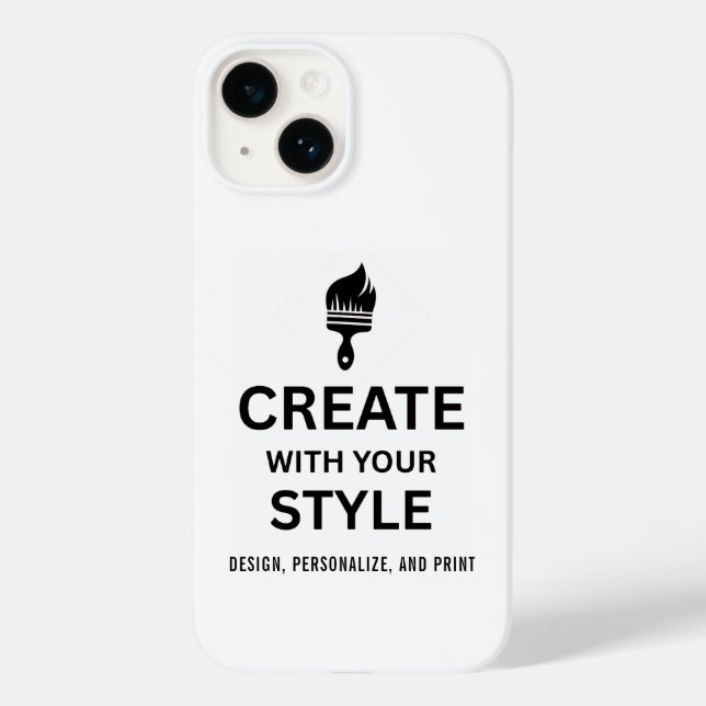 Funda De Case-Mate Para iPhone Personalized Company Logo Custom iphone case (Reverso )