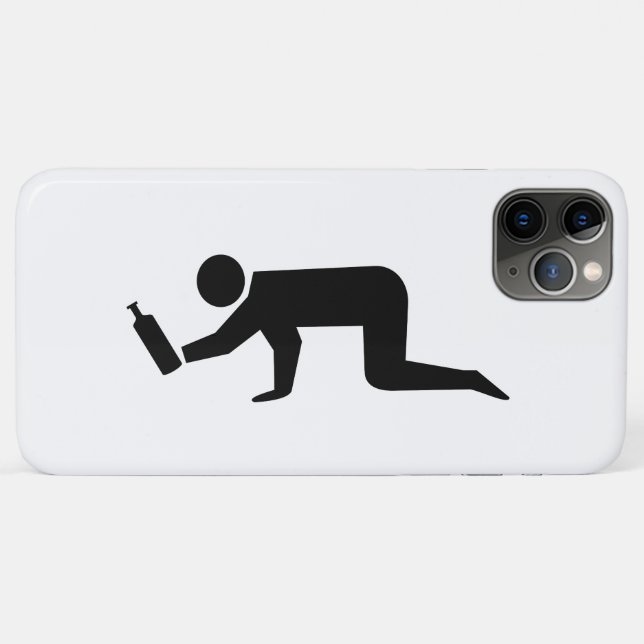 Funda De Case-Mate Para iPhone Personas borrachas (Reverso (horizontal))