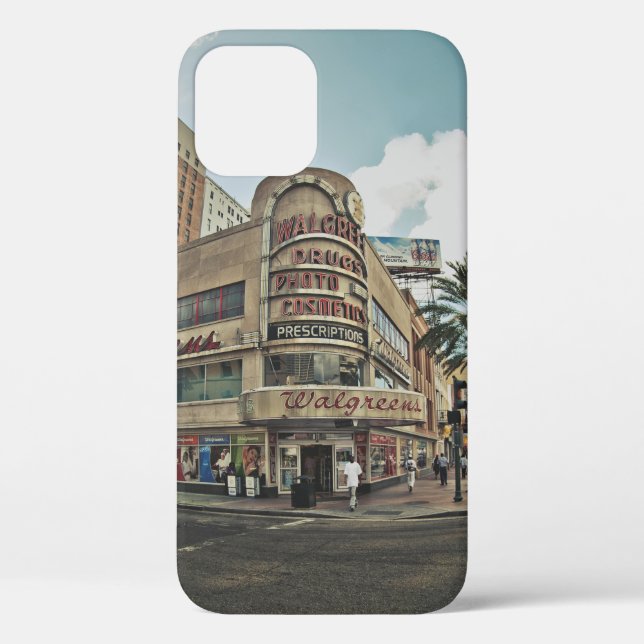 FUNDA DE Case-Mate PARA iPhone PERSONAS CAMINANDO CERCA DE EDIFICIOS DURANTE EL D (Reverso )