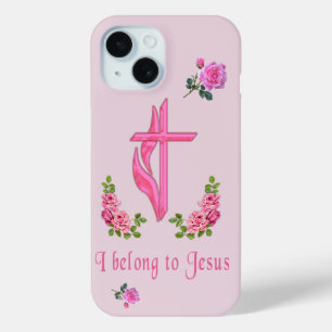 Funda Para iPhone 15 Pertenezco a Jesús