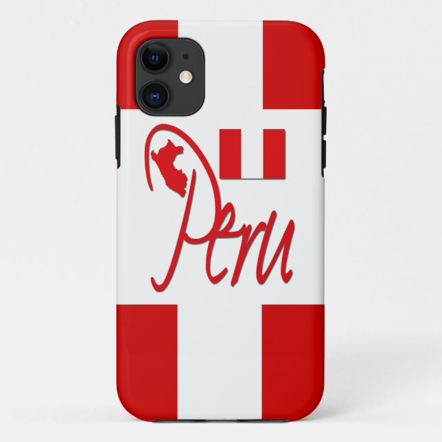 Funda De Case-Mate Para iPhone Perú (Reverso)