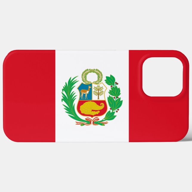 Funda De Case-Mate Para iPhone Perú (Reverso  (Horizontal))