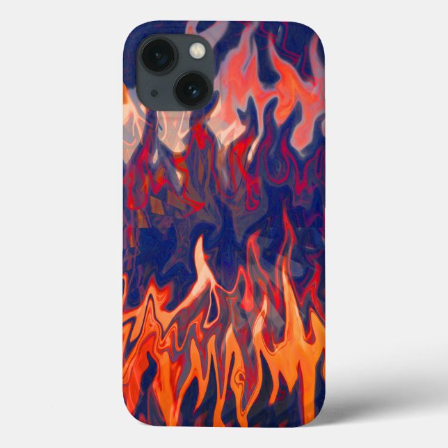 Funda De Case-Mate Para iPhone Pesadillas de un bombero. (Reverso)