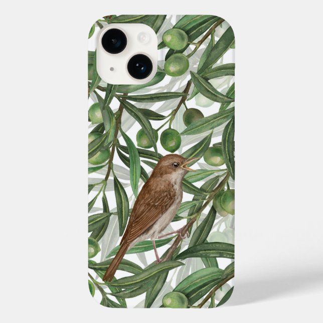 Funda De Case-Mate Para iPhone Pesadillas en el olivo (Reverso )