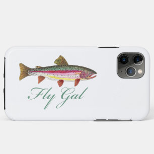 Funda Para iPhone 11 Pro Max Pesca con Mosca de Trucha