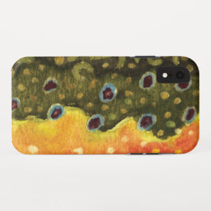 Funda Para iPhone XR Pesca de trucha rota