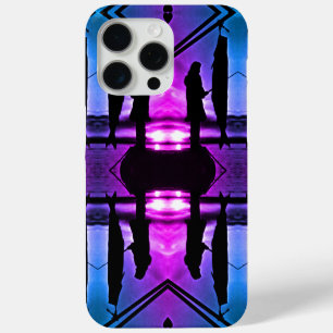 Funda Para iPhone 15 Pro Max Pesca en hidroavión vintage USA Alaska