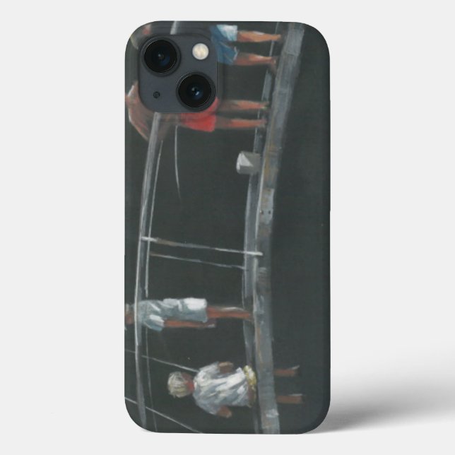 Funda De Case-Mate Para iPhone Pesca infantil (Reverso)