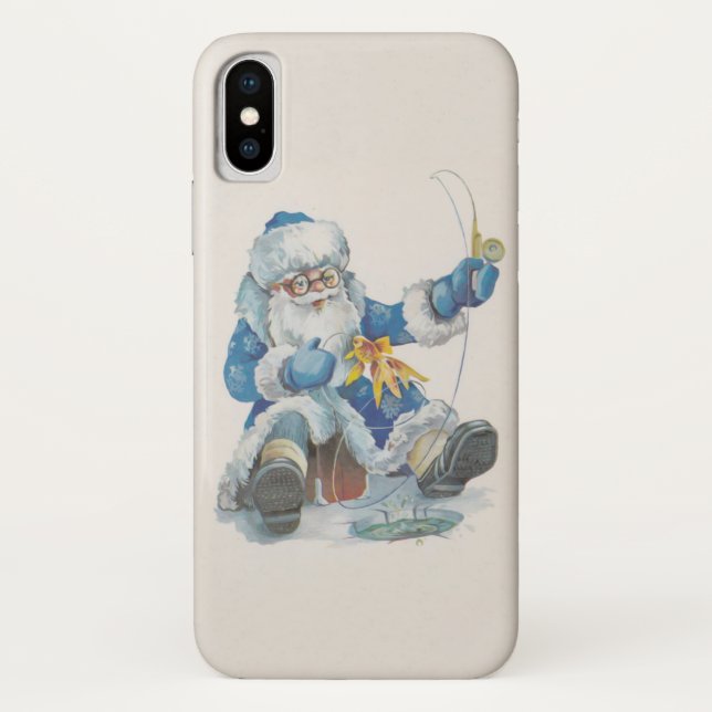 Funda De Case-Mate Para iPhone Pesca Santa Gone (Más opciones) - (Reverso)