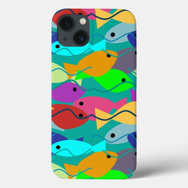 Funda De Case-Mate Para iPhone Pescado (Reverso)