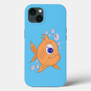 Funda Para iPhone 13 Pescado con diente afilado