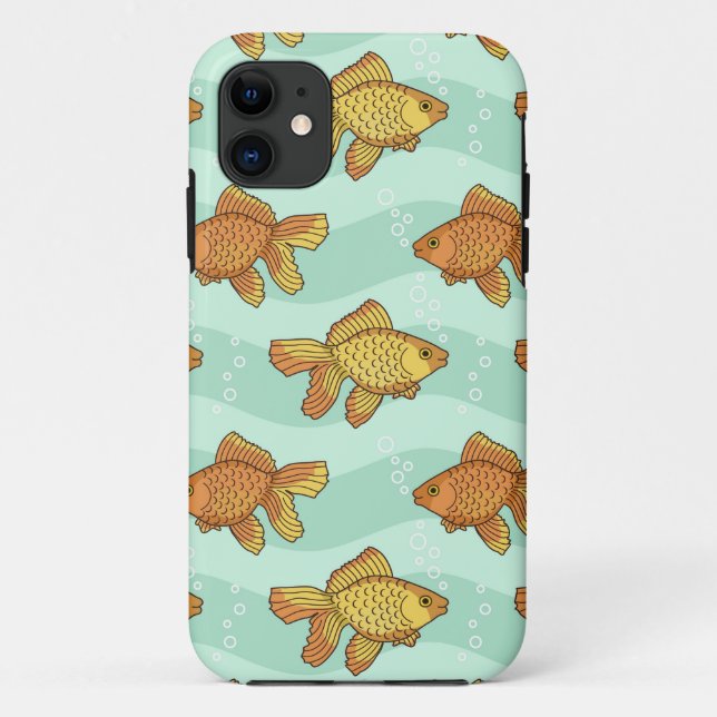 Funda De Case-Mate Para iPhone Pescado-modelo (Reverso)