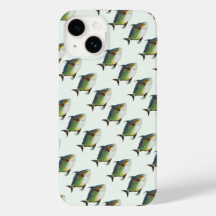Funda Para iPhone 14 De Case-Mate Pescado Opah Tropical, Animal Acuático Marino Vint