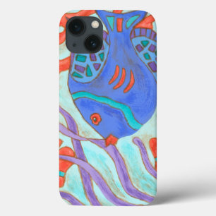 Funda Para iPhone 13 Pescado pop