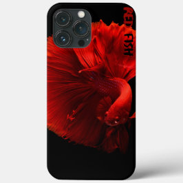 Funda Para iPhone 13 Pro Max Pescado Rojo
