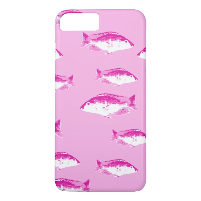 Funda De Case-Mate Para iPhone Pescado rosa (Reverso)