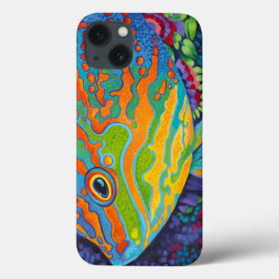 Funda Para iPhone 13 Pescado tropical brillante I