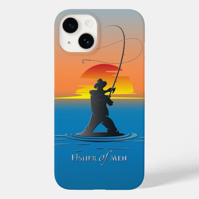 Funda De Case-Mate Para iPhone Pescador de Hombres | (Reverso )