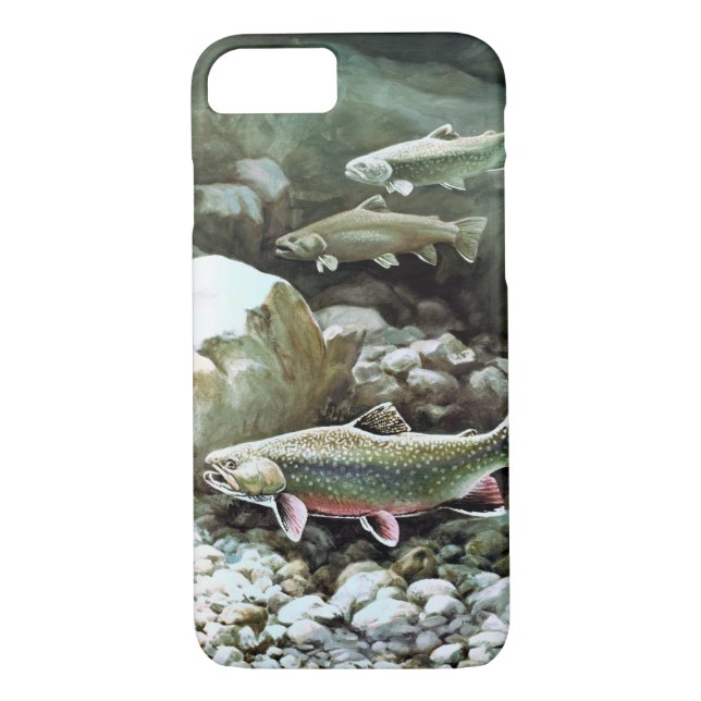 Funda De Case-Mate Para iPhone Pescados debajo (Reverso)