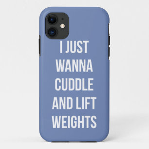 Funda Para iPhone 11 Pesos De Levantamiento Y Cuddle - Gimnasio De Nove