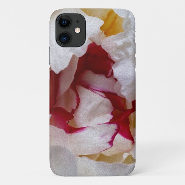 Funda De Case-Mate Para iPhone Pétalos de Peony (Reverso)