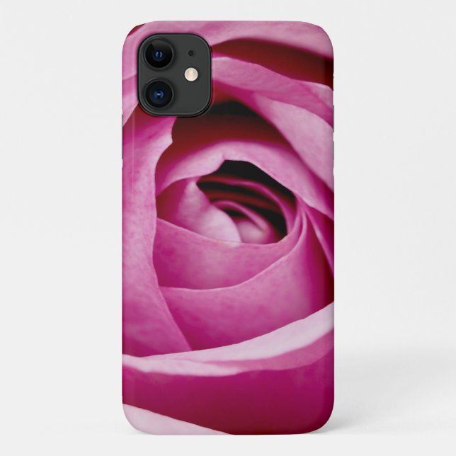 Funda De Case-Mate Para iPhone Pétalos interiores de Rosa Bud (Reverso)