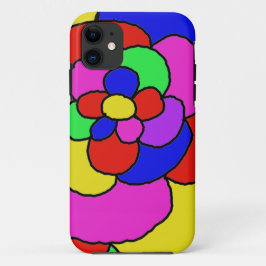 Funda Para iPhone 11 Pétalos retro