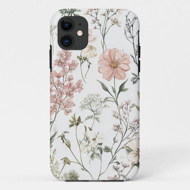 Funda De Case-Mate Para iPhone Pétalos Serenos (Reverso)