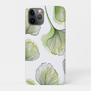 Funda Para iPhone 11 Pro Pétalos verdes