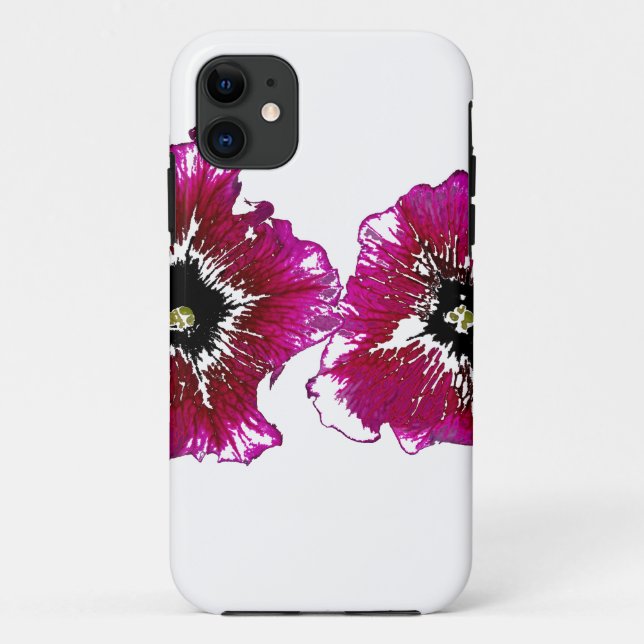 Funda De Case-Mate Para iPhone Petunias de Verano (Reverso)