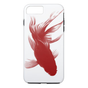 Funda Para iPhone 8 Plus/7 Plus Pez dorada Ryukin rojo