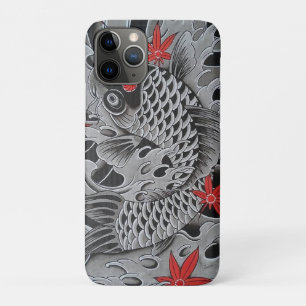 Funda Para iPhone 11 Pro Pez Koi Japonés