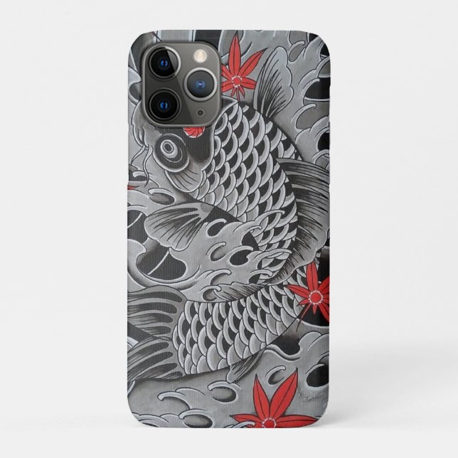 Funda De Case-Mate Para iPhone Pez Koi Japonés (Reverso)