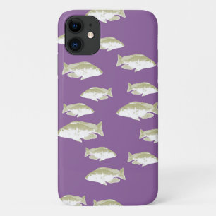 Funda Para iPhone 11 Pez sobre púrpura