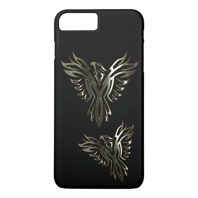 Funda De Case-Mate Para iPhone Phoenix metálica (Reverso)