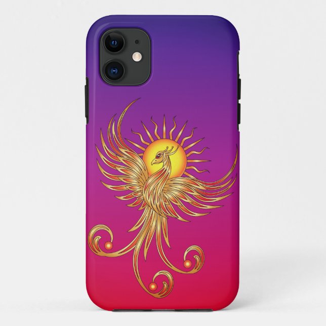 Funda De Case-Mate Para iPhone Phoenix Rising (Reverso)
