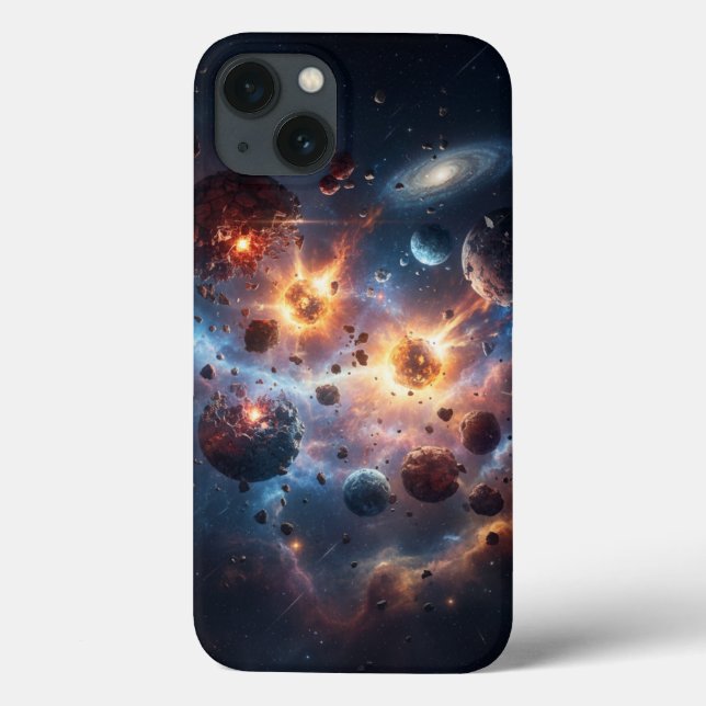 Funda De Case-Mate Para iPhone phone case about space (Reverso)