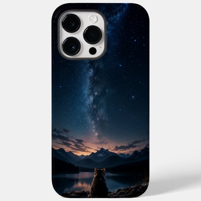 Funda De Case-Mate Para iPhone Phone Case - Lonely Cat (Reverso )