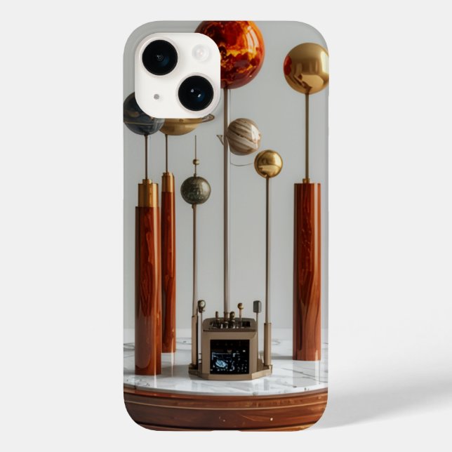 Funda De Case-Mate Para iPhone Phone Stickers with Cool Graphics (Reverso )