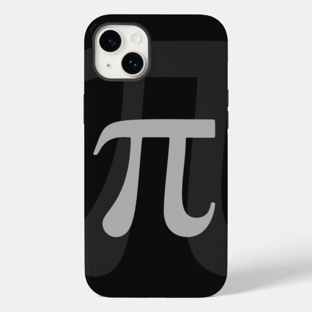 Funda De Case-Mate Para iPhone Pi oscuro (Reverso )