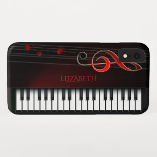 Funda Para iPhone XR Piano Y Treble Clef