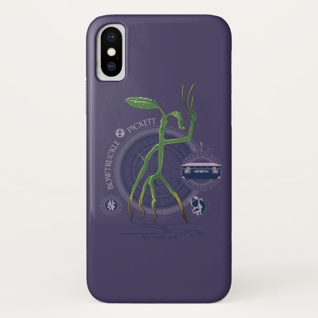 Funda De Case-Mate Para iPhone PICKETT™ El gráfico BOWTRUCKLE™ (Reverso)