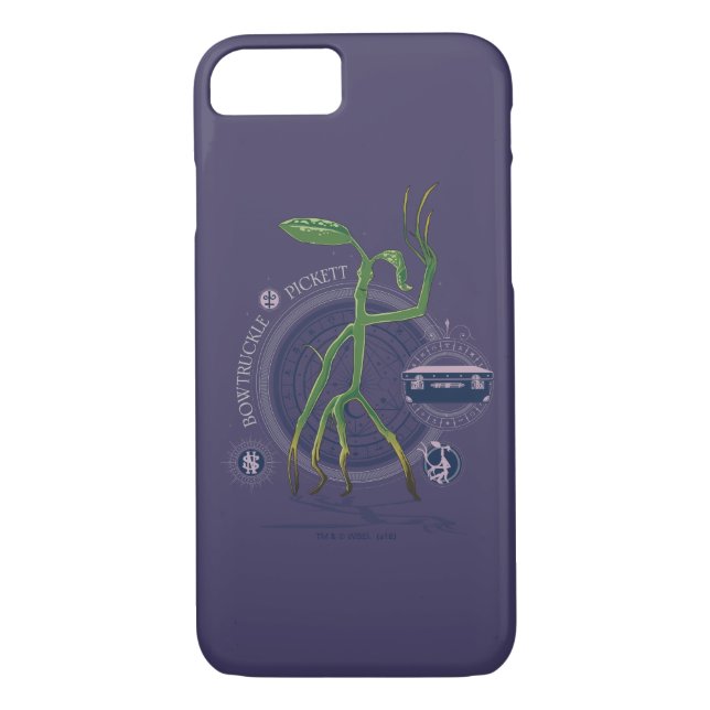 Funda De Case-Mate Para iPhone PICKETT™ El gráfico BOWTRUCKLE™ (Reverso)