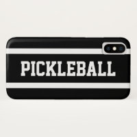PICKLEBALL Deportivo Atlético Rayas Blancas Negras