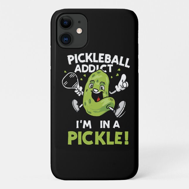 Funda De Case-Mate Para iPhone Pickleball Divertido (Reverso)