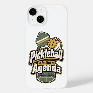 Funda Para iPhone 14 De Case-Mate Pickleball Es la Agenda Regalo de Pickleball par