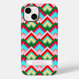 Funda Para iPhone 14 De Case-Mate Pico de montaña de diamante colorido personalizado