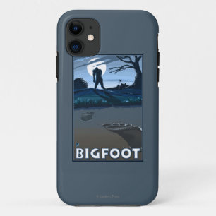 Funda Para iPhone 11 Pie grande que camina a través de campo de golf